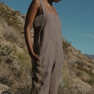 Ozma Heavy Laundered Linen Overall